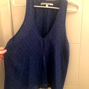 Dark Navy Guess racerback tank top
